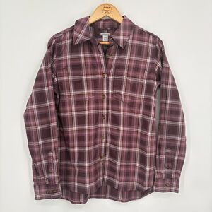 Carhartt Fairview Button Down Plaid Long Sleeve Shirt Sz Small, Western Workwear
